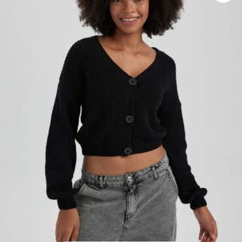 DeFacto Kokan Hırka Göndermiş