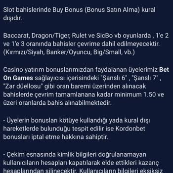 Kordonbet Yalandan Bahanelerle Açık Açık 13500 Liramı Aldı!