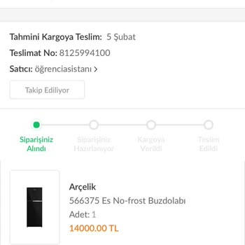 Trendyol Ürün Tedariği Yapmıyor