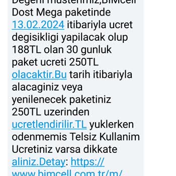 Bimcell Paketlerinde Fahiş Zamlar