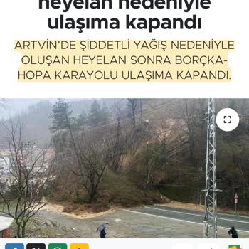Pegasus Airlines Yoldaki Heyelana Rağmen Uçuşumu İptal Etmedi