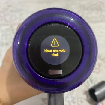 Dyson V12 Hava Akış Yolu Tıkalı İkazı