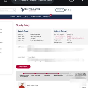 Us Polo Siparişim 37 Gündür Teslim Edilmedi