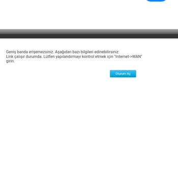 Superonline Kurulumdan İtibaren İnternet Erişimim Yok Acil Dönüş İstiyorum