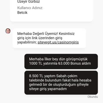 Casinom Ödeme Yapmıyor Girmeyin