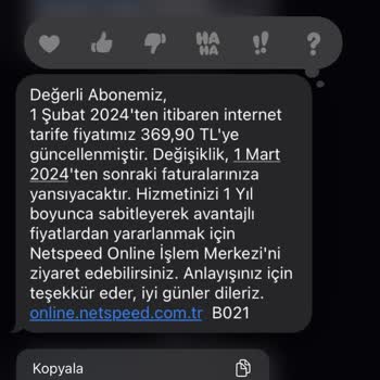 Netspeed 9 Ayda 3. Kez Zam Yaptı