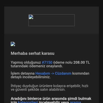 Epinyum Satin Alim Hatası