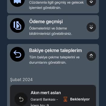 Epinyum Para Çekme İşlem Hatası