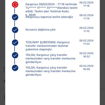 Aras Kargo, Kargom Nerede?