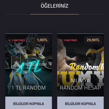 Pre Dünyam Random Hesap Aldım Mumya Garantili Hesaba Giremedim