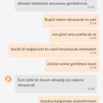 Trendyol Otomat Bozuk Olduğu Halde Ürünüm İade Ediliyor