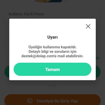 Dolap Uygulaması İki Defa Paramı Kesip Hesabımı Kapattı