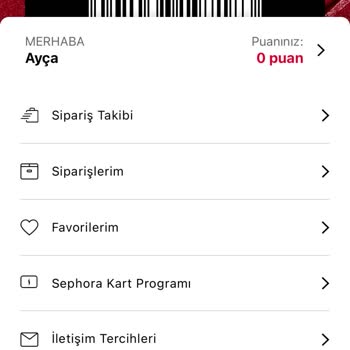 Sephora Puanım Silinmiş! 0