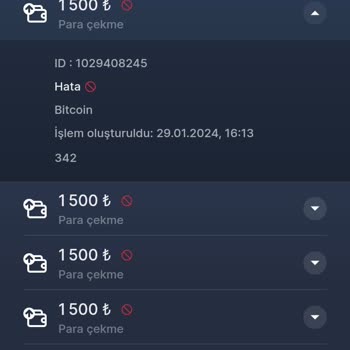 7Slots Para Çekme Yapılmıyor