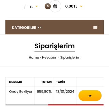 Patilatte.com Ürünleri Göndermiyor