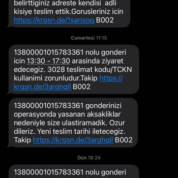 Kargomsende Firmasının Yanlış Bilgi Verip Kargoyu Getirmemesi