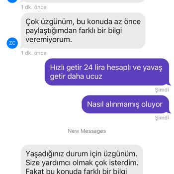 Getirin Hızlı Getirmediği Siparişten Ek Ücret Alması