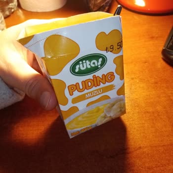 Sütaş Puding Ve Meyveli Yoğurtta Klor Tadı