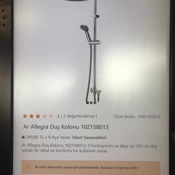 ECA Ürün Kalitesi Yakışmamış.