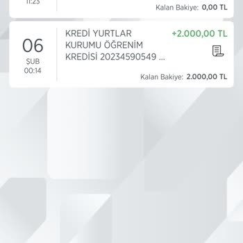 Ziraat Bankası Genç Kart Kredi Borcu