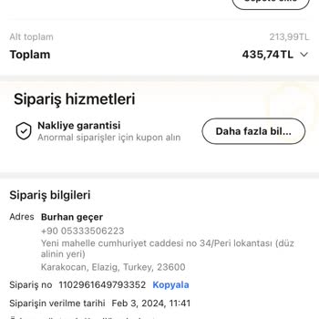 Aliexpress Para İadesi Yapılmadı