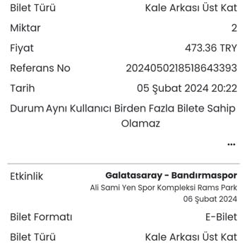 Banabilet.com İki Defa Ödeme Alindi