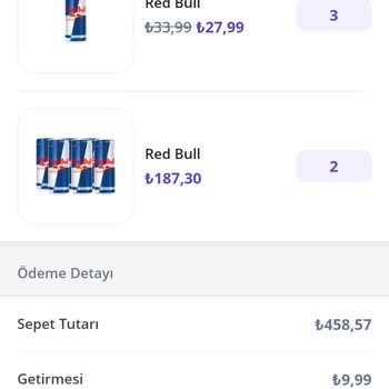 Getir'de Kart Bilgilerim Kullanılarak İzinsiz Alışveriş Yapıldı