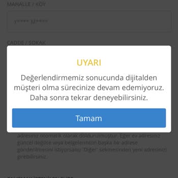 Hesap Açamıyorum Denizbank