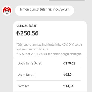 Vodafone Şikayetçiyim Biraz İnsaf