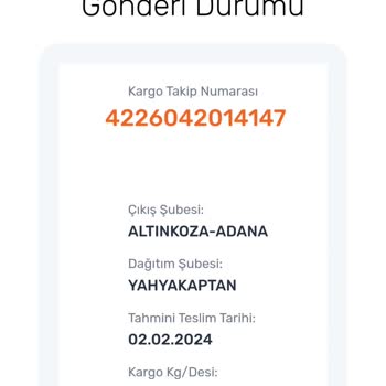 Kargo Kayıp. Aras Kargo'ya Güvenilmez