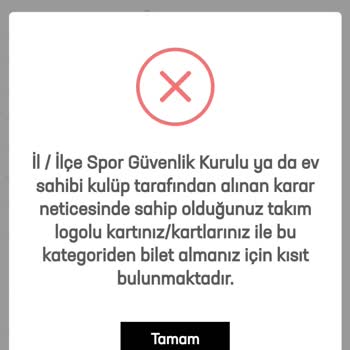 Passolig Gfk- Fenerbahçe Maçına Bilet Alamıyorum