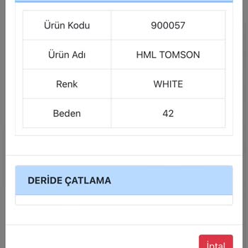 Hummel Spor Ayakkabı Pişmanlık