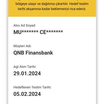 AGT Kurye (aynigunteslim.com) Teslim Etmiyorlar Cevapta Vermiyorlar