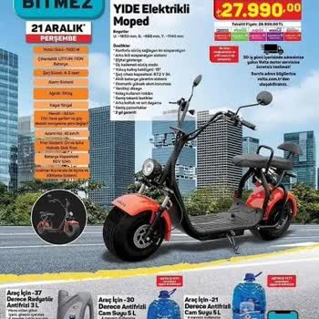 A101 Yide Moped Teslimat Süresi Geçti