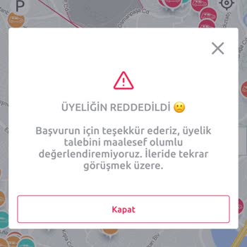 TikTak Kirala Üyelik İşlemleri İptali