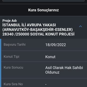 TOKİ İstanbul Arnavutköy Esenler Başakşehir Projesi