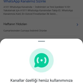 WhatsApp Kanal Özelliği