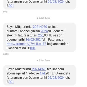 Aras Elektrik Dağıtım Yanlış Elektrik Fatura Bilgisi