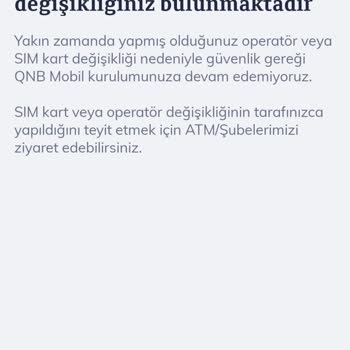 QNB Finansbank Sim Bloke Kaldırma