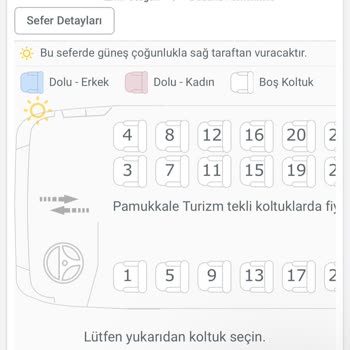 Pamukkale Turizm Ve Obilet Yanlış Bilgi Ve Biletleme
