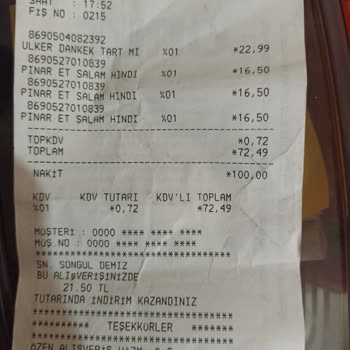 Onur Market İade Sağlamıyorlar Mağdur Oluyorsun