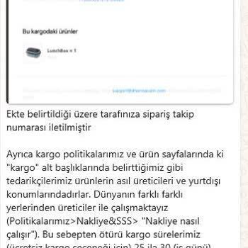 Dharmacaim Firması Ürün Kargolamıyor