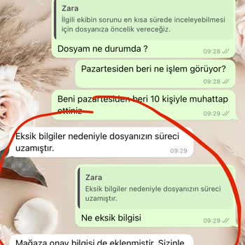 Zara WhatsApp Hattı Dalga Geçiyor