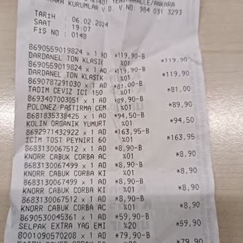 İçim Tost Peyniri Bozuk Çıktı