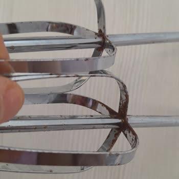 Fakir Ev Aletleri Fakır Mikser Çırpıcının Uçlarının Paslanması