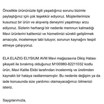 Mavi Tamamen Hayal Kırıklığı