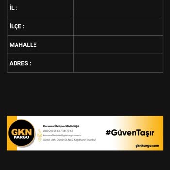 GKN Kargo Forma Çekilişi Ve Gönderilmeyen Forma