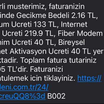 Millenicom Abonelik Başlangıcında Verilen Sözleri Tutmuyor