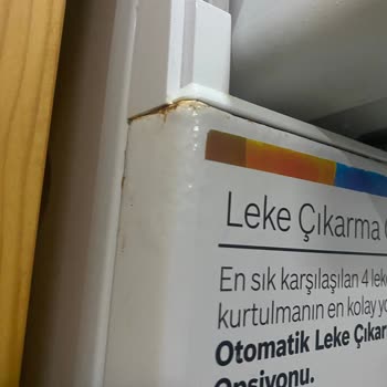 Bosch Çamaşır Makinesi Paslandı