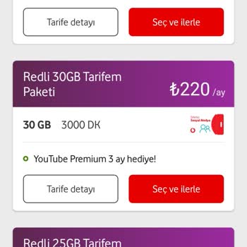 Vodafone Tarifelerinin Pahalı Ve İçeriğin Fazla Önerilmesi